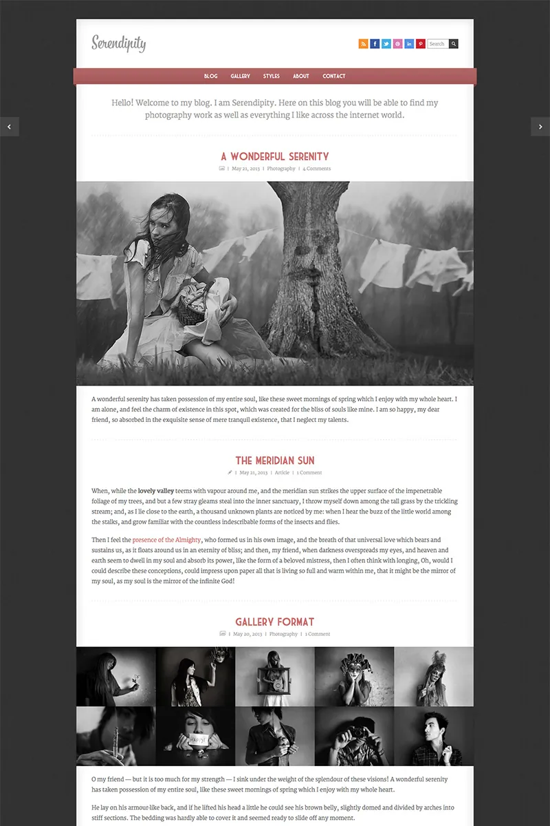 品牌展示 &middot; 个人摄影